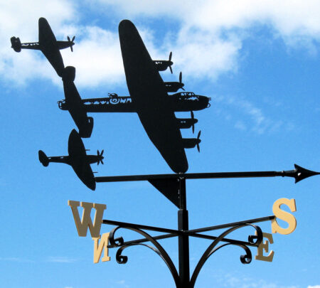 Battle Of Britain Memorial Fly Pass Weathervane
