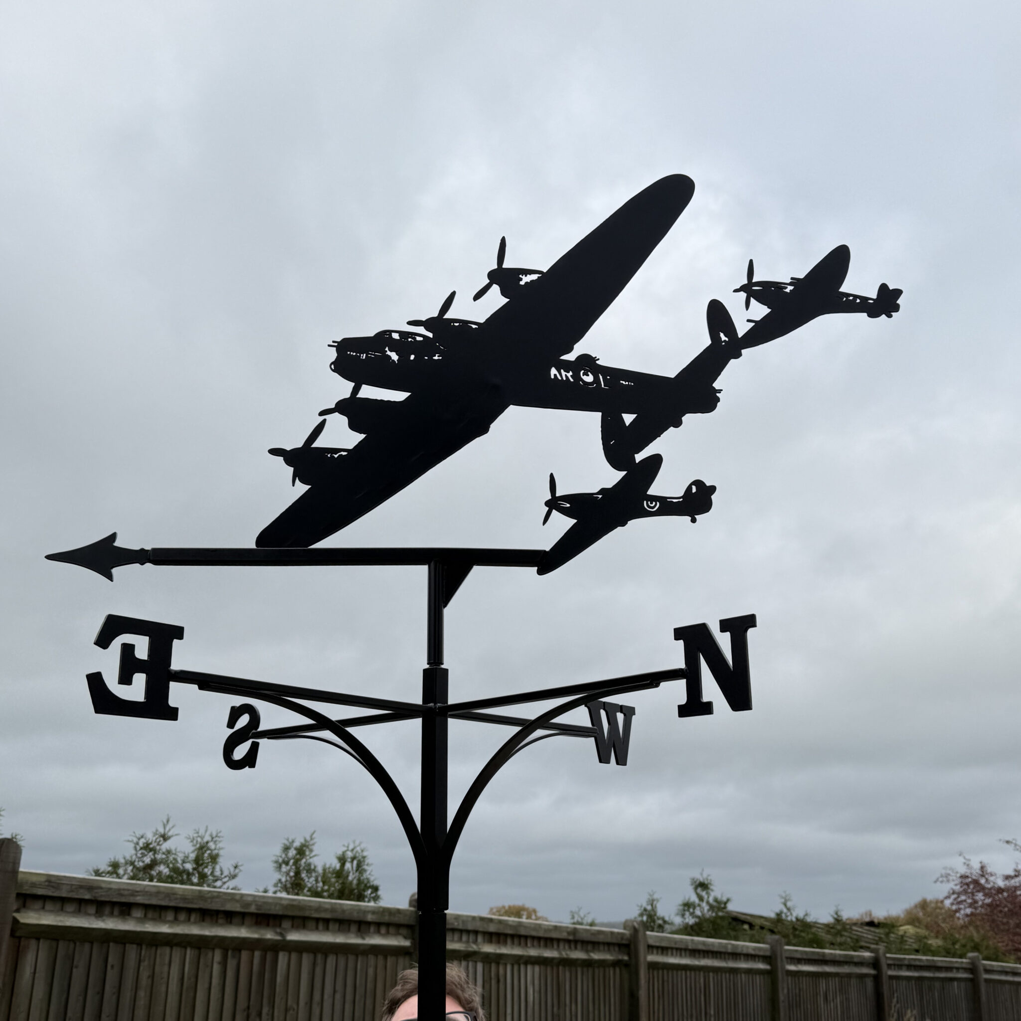 Battle Of Britain Memorial Flypass Weathervane - Blacksmith Build