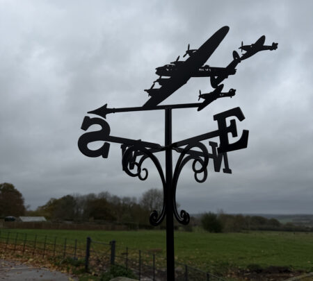 Battle Of Britain Memorial Flypass Weathervane - Laser Cut Build
