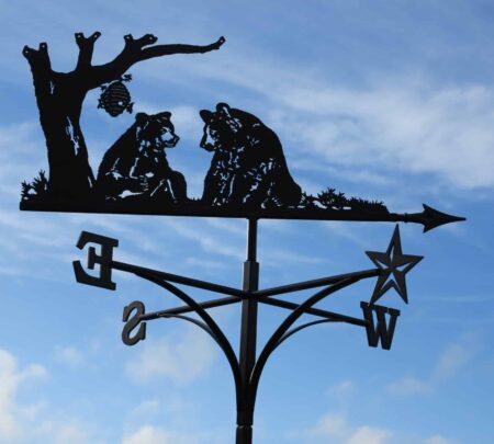 Bears & Bees Weathervane