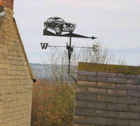 Alfa Romeo Car Weathervane