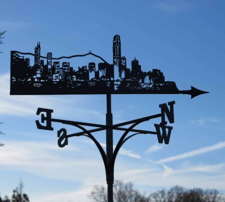 Hong Kong Skyline Weathervane