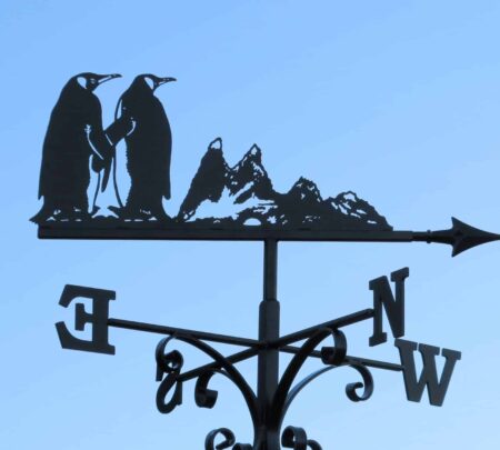 Penguins And Mountains Weathervane 2