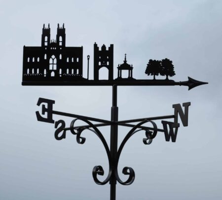 Schoolhouse Buildings Weathervane