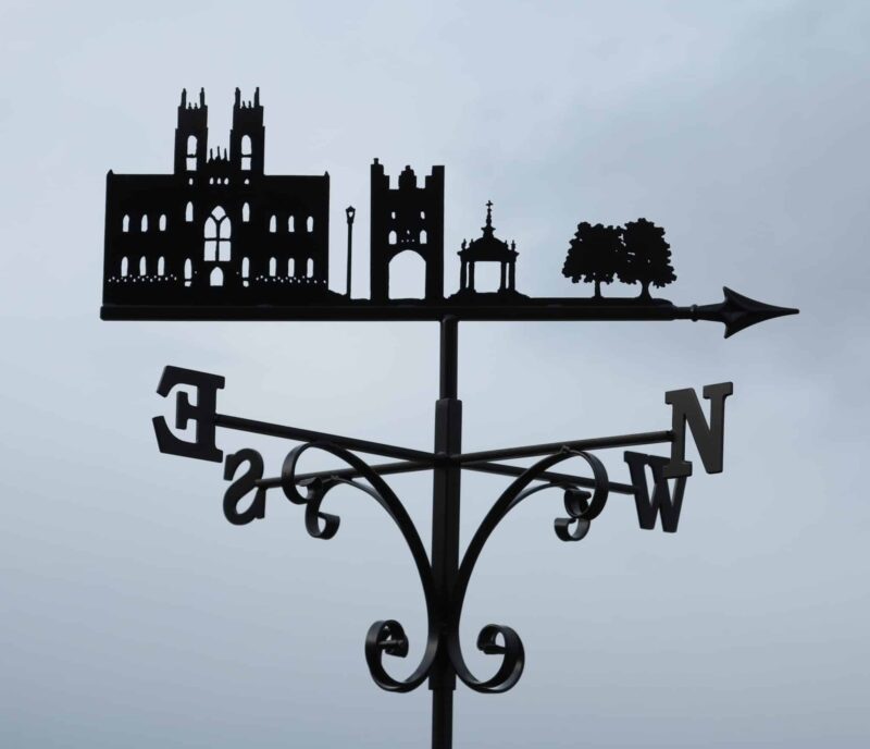 Schoolhouse Buildings Weathervane