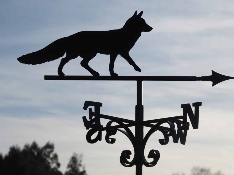 Simple Fox Weathervane