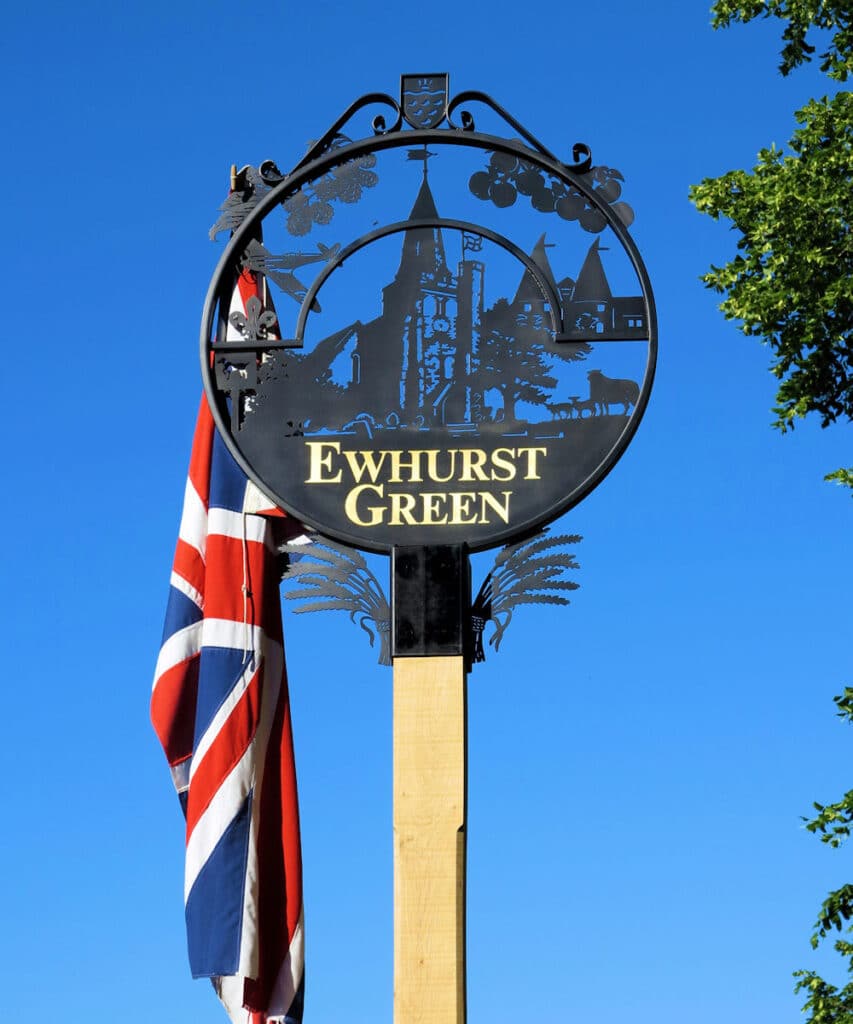 Ewhurst Green Village Sign