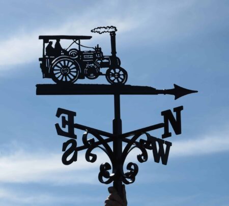 Steam Traction Engine Weathervane
