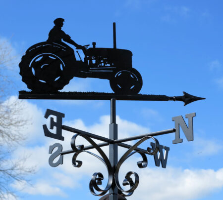 Vintage Massey Fergie Tractor Weathervane