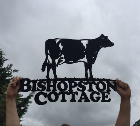Dairy Cow Wall Art Plaque
