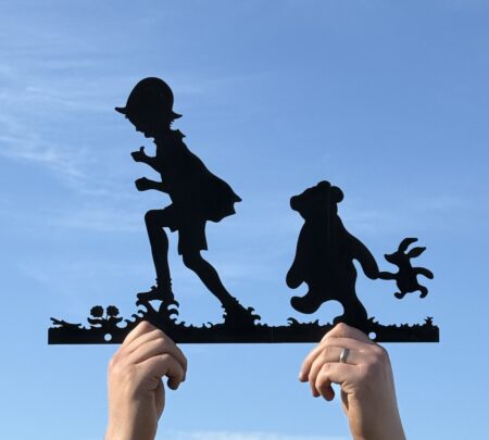 Ex-Display Wall Art - Christopher and Pooh 45cm x 32cm