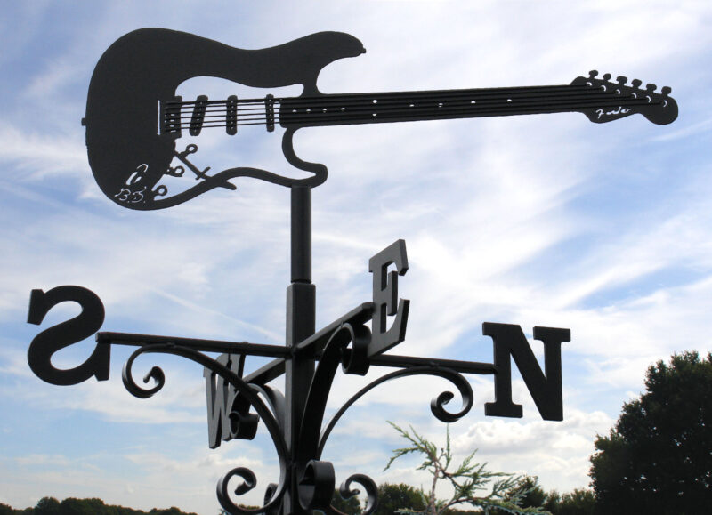 Fender Stratocaster Guitar weathervane