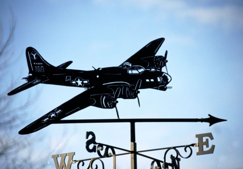 Flying Fortress B17 Weathervane