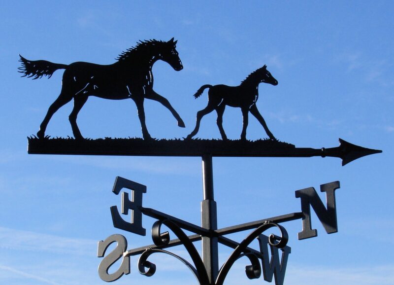 Mare & Foal Weathervane