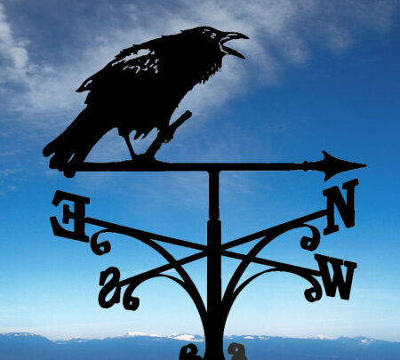 Raven Bird Weathervane