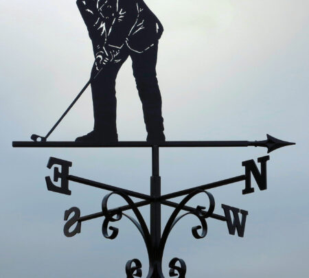 Tommy Morris Golfer Weathervane (Featured at St. Andrews)