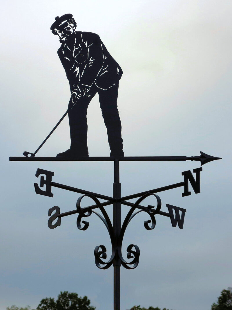 Tommy Morris Golfer Weathervane (Featured at St. Andrews)