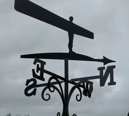 Angel Of The North Weathervane - Laser Cut Build