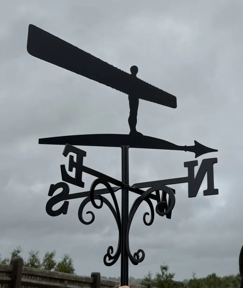 Angel Of The North Weathervane - Laser Cut Build