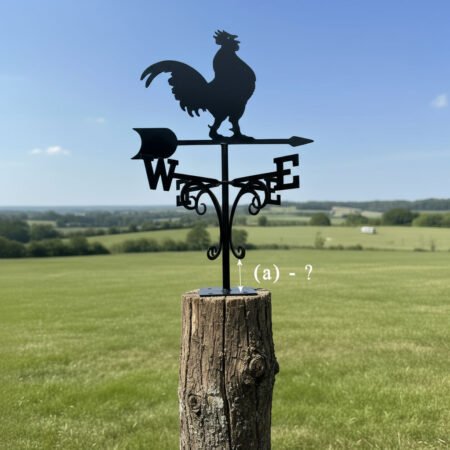 Bespoke Flat Bracket Weathervane Details