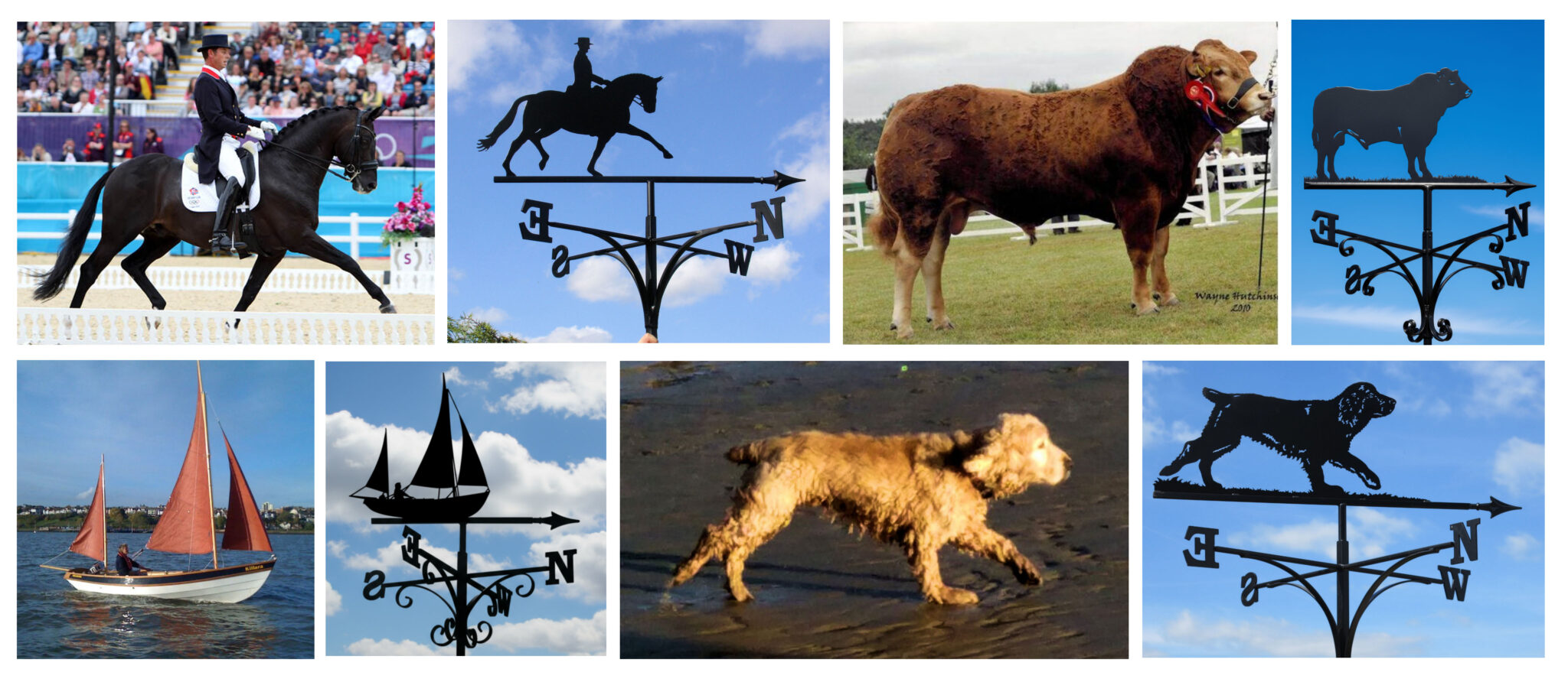 Bespoke Weathervane Examples