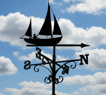 Drascombe Lugger Weathervane On Roof