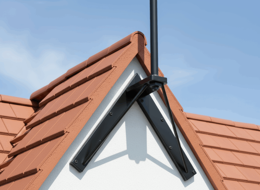 Gable End Wall Weathervane Bracket