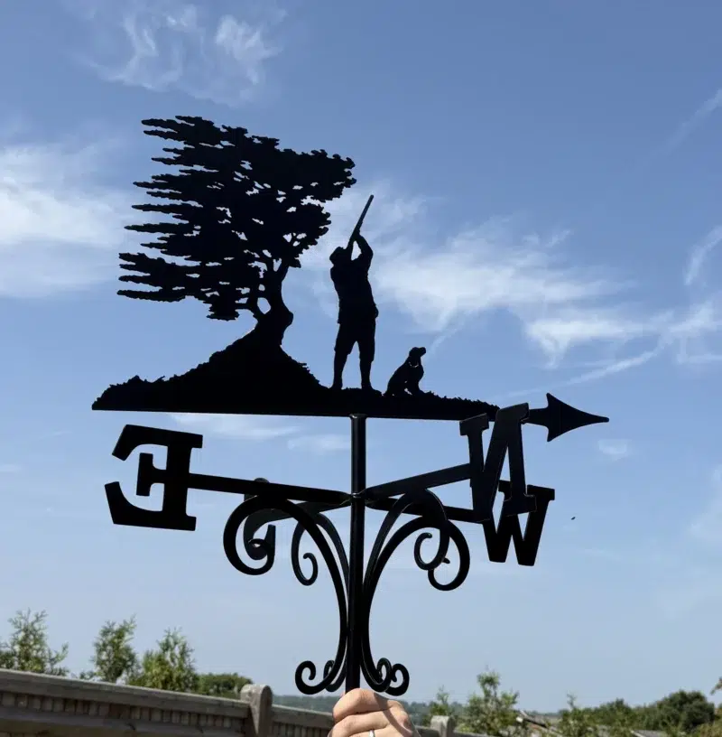 Windswept Huntsman Weathervane - Laser Cut Build