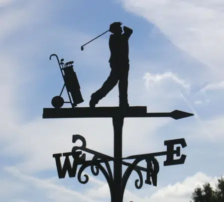 Golfer Weathervane