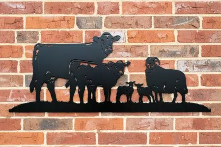 Metal Wall Art Plaque