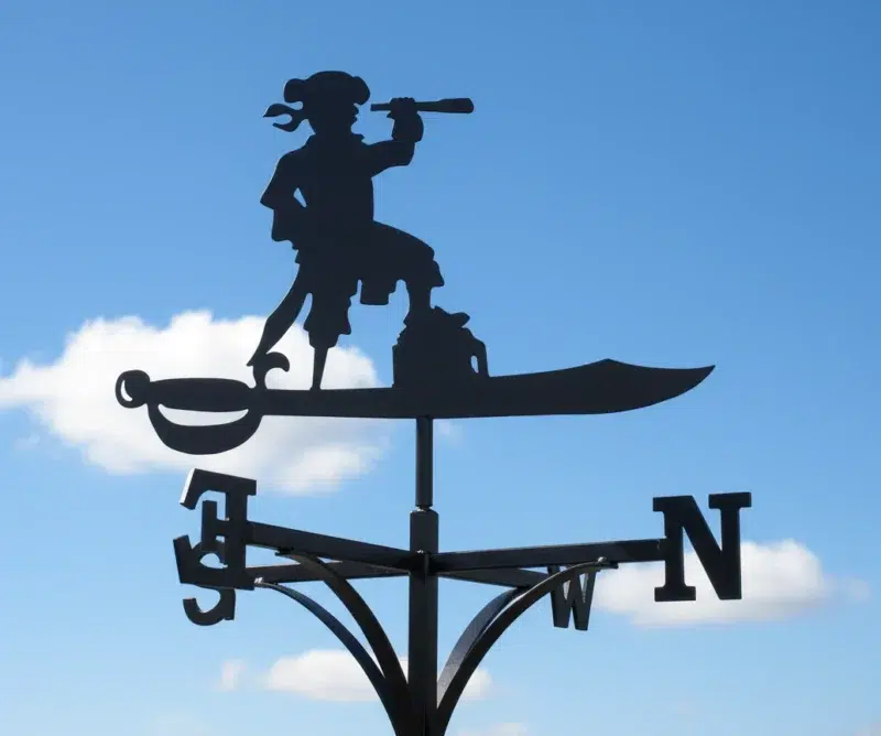 Pirate Weathervane - Sword Arrow