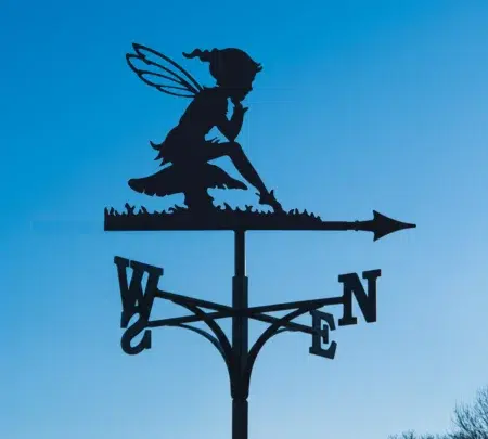 Pixie on Toadstool Weathervane