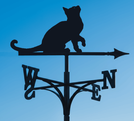 Sitting Cat Weathervane