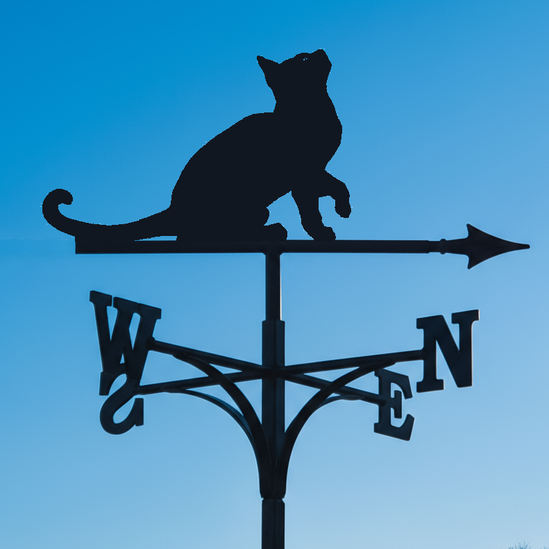 Sitting Cat Weathervane