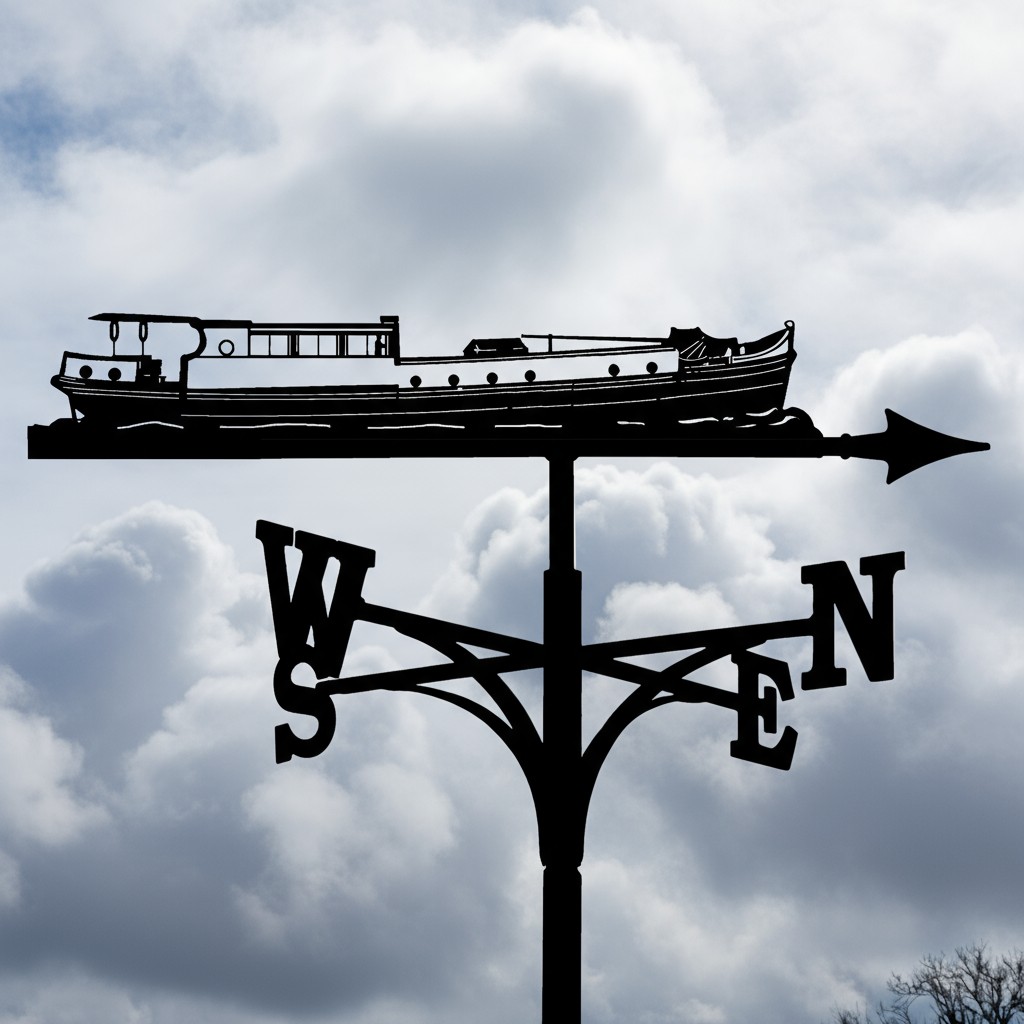 Dutch Barge Weathervane