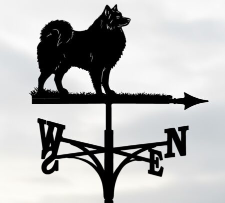 Spitz Dog Weathervane