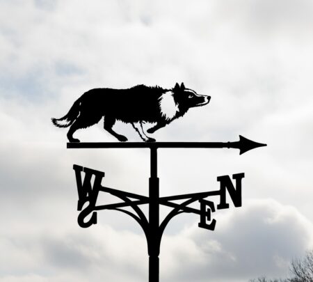 Stalking Collie Weathervane