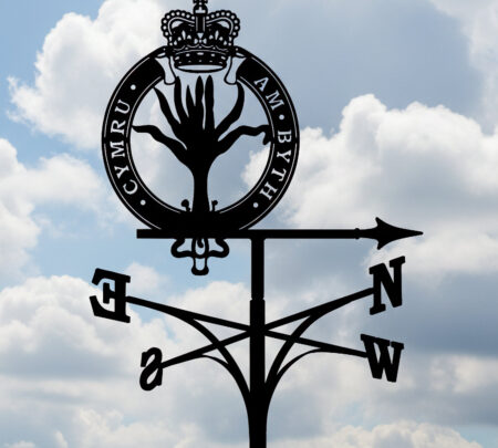 Welsh Guards Regimental Badge Weathervane