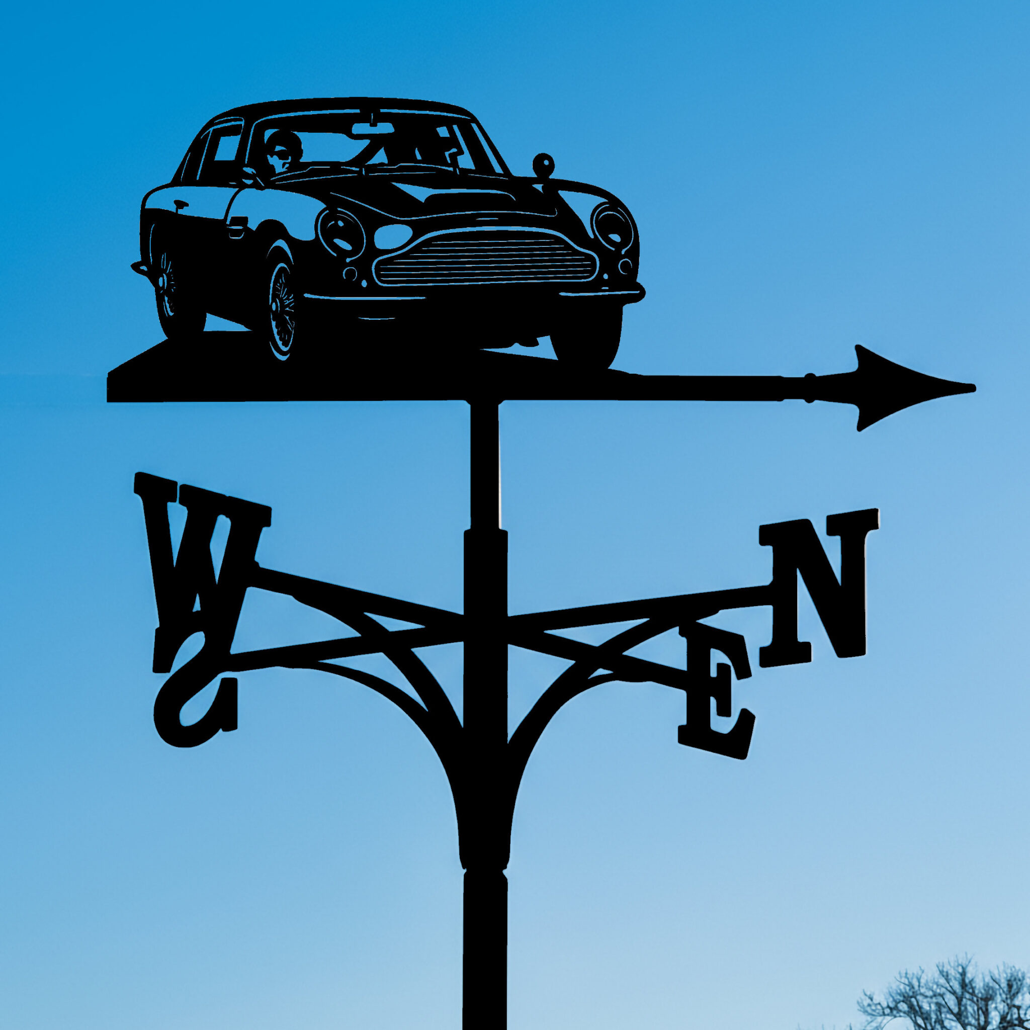Aston Martin DB6 Car Weathervane