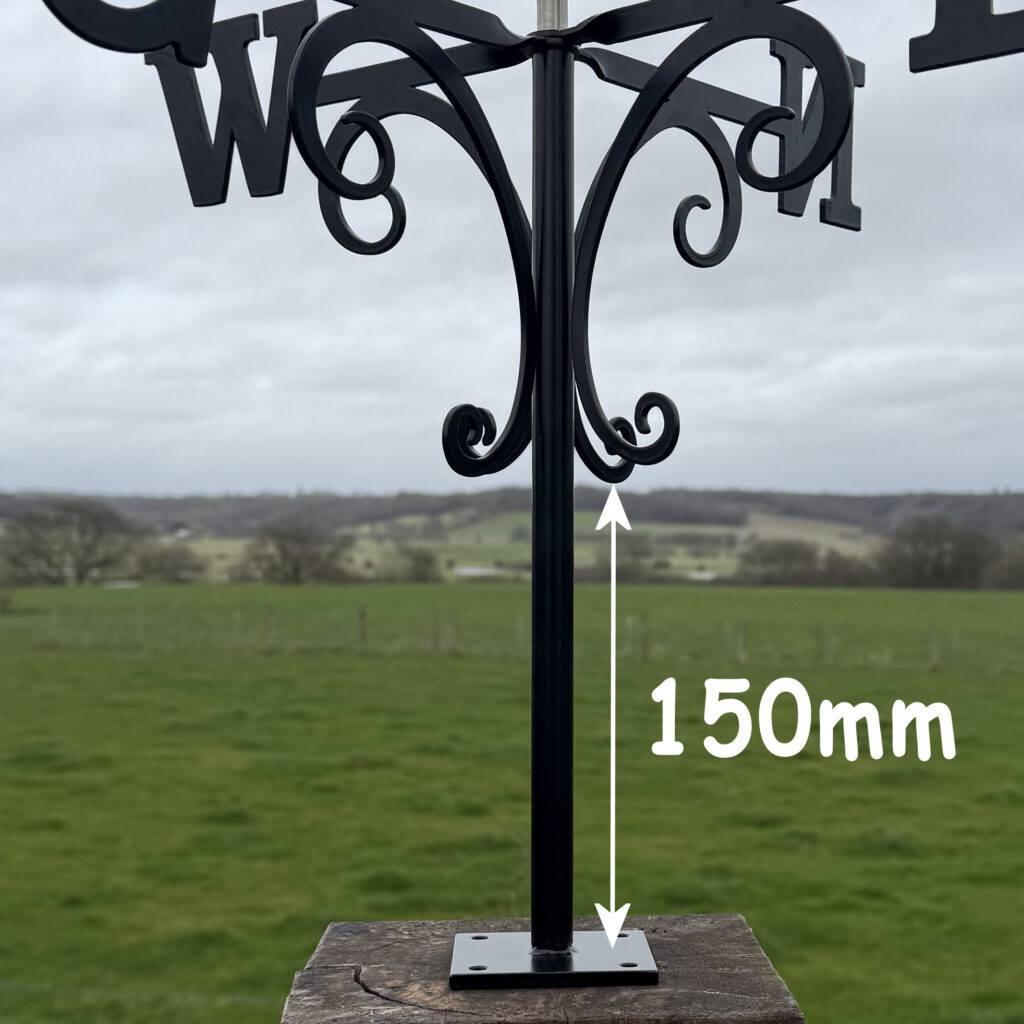 Flat Laser Cut Build Weathervane Bracket - Standard